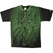 Fly Racing Carved Men's Short-Sleeve Race Wear Shirt - Green