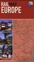 Rail Map of Europe (Rail Maps)