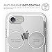 elago iPhone 8 / iPhone 7 case [Cushion] - [Anti Smudge Dot Coating][Robust TPU][Shock Absorbing][Clear Protective Case]