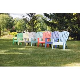 Adams Mfg. Patio Furn. 8370-08-3700 Adirondack Chair by Adams