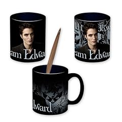TWILIGHT NEW MOON TASSE TEAM EDWARD & CREST FLOURISH - Thermo-Effekt-Tasse aus Keramik, durch Hei�getr�nke erscheinen neue Dekors