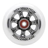 Rollerblade Spiral HP 100mm 84A Inline Skate Wheels - 8 Pack 2012