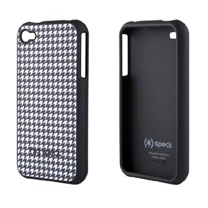 Speck iPhone 4 Fitted Case - Dalmation Houndstooth