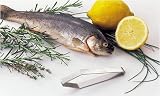 Paderno World Cuisine stainless steel thick fish tweezers, 5