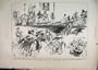 1897 Venice Customs Picturesque Fete Bridge Boat Dance