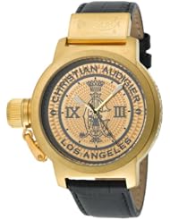 Christian Audigier Unisex ETE-114 Eternity Royal Ion-Plating Gold Watch