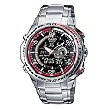CASIO EFA-121D-1AVEF Edifice - Reloj de caballero de cuarzo, correa de acero inoxidable color plata