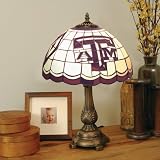 Texas A&M Aggies Desk Lamp - Tiffany Style NCAA College Athletics Fan Shop Sports Team Merchandise