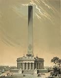 American History Poster - Design of the national Washington Monument 24 X 19