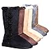Fur Lined Mid-calf Snow Boots! NEW STYLE for 2014 Winter! BEST SELLER!!