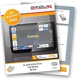 atFoliX FX-Antireflex Displayschutzfolie für WeTab WeTab (2-er Pack) - Displayschutz antireflektierend! Höchste Qualität - Made in Germany!