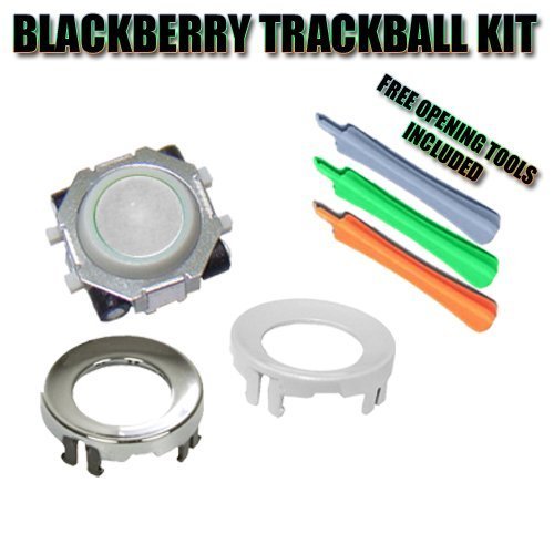 Replacement Blackberry Trackball (White) and Matching Color