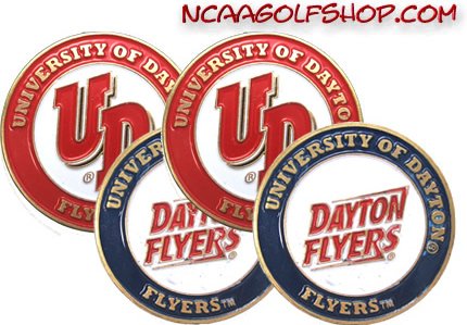 Dayton Flyers Golf Ball Markers