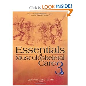 Click here to buy Essentials of Musculoskeletal Care (3rd Edition) by Letha Yurko Griffin.