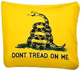 Gadsden Flag Fleece Throw Blanket Dont Tread Snake