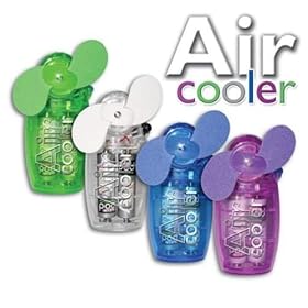 AIR COOLER MINI FAN Batteries included