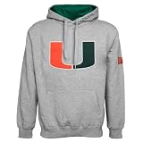 Miami Hurricanes Ash Automatic Hoody Sweatshirt