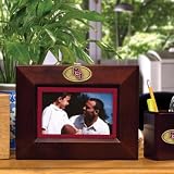 MISSISSIPPI STATE BULLDOGS Team Logo 8 X 10 Walnut Horizontal PICTURE FRAME (Fits 4 x 6 or 5 x 7 Photo)