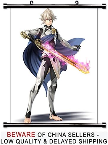 Super Smash Bros Wii U Game Fabric Wall Scroll Poster (16x18) Inches