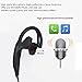 Ecandy Bluetooth 4.0 Earphone Portable Wireless Stereo Sports Bluetooth Headphones w/Microphone for iPhone, iPad,HTC, Samsung Galaxy ,LG ,Tablets and other Bluetooth Devices,Black