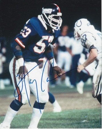 Harry Carson Autographed/Hand Signed New York Giants 8x10 Photo