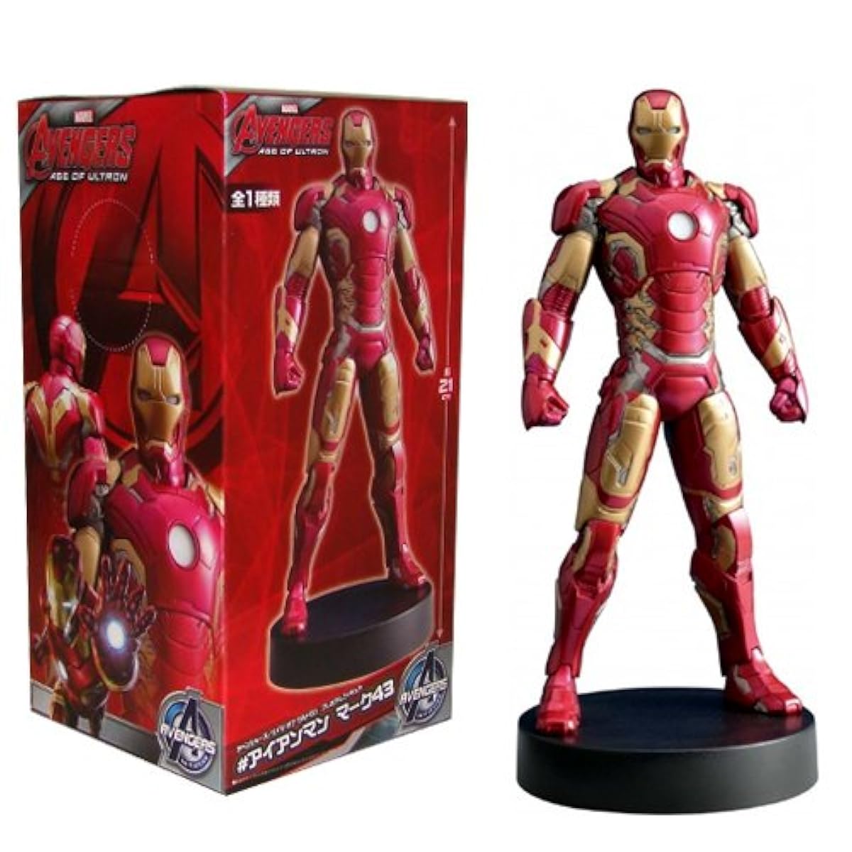 해외] SEGA AVENGERS AGE OF ULTRON 8 IRON MAN MARK 43 XLIII PM ACTION FIGURE
