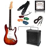 Produkt-Bild: E-Gitarren Set Classic Rock sunburst (E-Gitarre mit Verst&auml;rker, viel Zubeh&ouml;r)