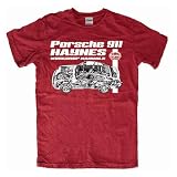 Porsche 911 RED - Haynes Officially Licensed T shirt - S-XXL