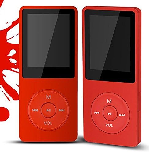 Muband Sport MP3 Player - 70 Hours Playback - Lossless Sound Music Player - 1.8 inch Screen (Supports up to 64GB)