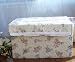 Shabby Chic Classic Rose Quilted stocking/organizer box