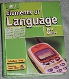 Elements of Language, First Course