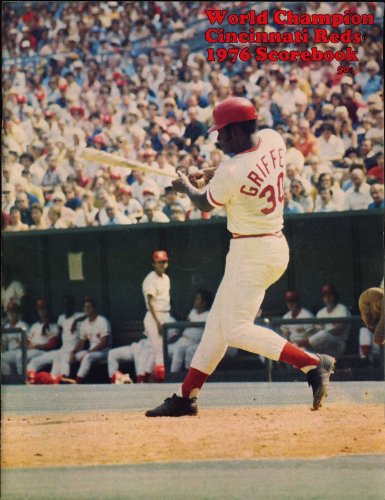World Championship Cincinnati Reds Scorebook (Ken Griffey cover)