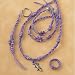 Purple Gecko Pour Faire Hemp Jewelry Kit Kit De Bijoux