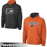 Reebok Philadelphia Flyers Face-Off ELITE Reversible Hooded Sweatshirt