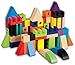 T.S. Shure ArchiQuest Architectural Elements Building Blocks in a Wooden Box - 59 Piece Set