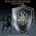 Medieval El Cid Shield Knight Armor Steel W/ Cross New