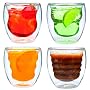 Curva Artisan Series Double Wall Beverage Glasses &hellip by Ozeri