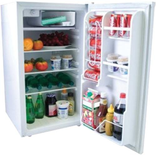 Haier HNSE04 4.0-Cubic Foot Refrigerator/Freezer, White