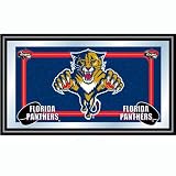 Trademark NHL Florida Panthers Framed Team Logo Mirror