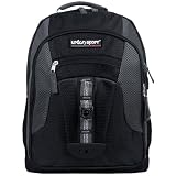 Black Urban Sport Organizer School Bag / Hiking Backpack