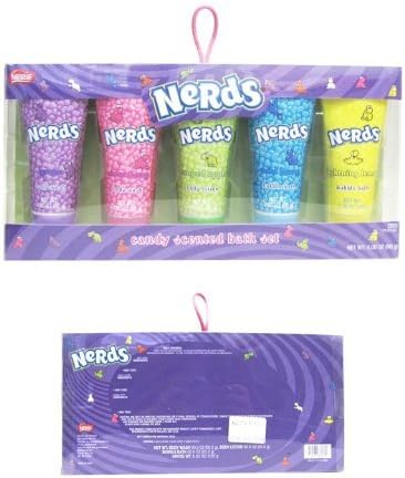 (5 Pack) Nerds JUMBO Candy Scented Bath Set - Body Lotion - Body Wash - Bubble Bath by Almar Sales