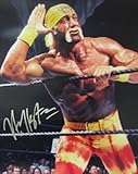 IMAGE OF Hulk Hogan Hand Signed 16x20 Listen to the Crowd Photo