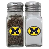 Michigan Wolverines NCAA Logo Salt/Pepper Shaker Set