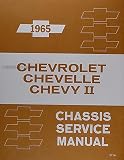1965 Chevy Repair Shop Manual Impala Caprice Chevelle Malibu El Camino Chevy II Nova