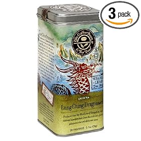 Tea Leaf Trading Company Tropical Citrus Green Tea, 20-Count Bags (Pack of 6)