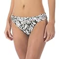 Mossimo&reg; Black Print Tab Side Swim Bottom - Olive