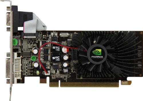 玄人志向 グラフィックボード nVIDIA GeForce GT220 512MB DDR2 PCI-E RGB DVI HDMI LowProfile対応 GF-GT220-LE512HD
