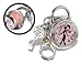 Twist & Pout Lip Moisturizer SPF20 - French Twist Lock Charm with Pink Shimmer Gloss