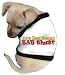 Pet Tease Are You Gonna Eat That? Dog Tank, Small, White
