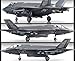 1/72 USAF F-35A LIGHTNING II Multicolored Kit 12507 - Plastic Model Kit